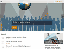 Tablet Screenshot of consultus.se